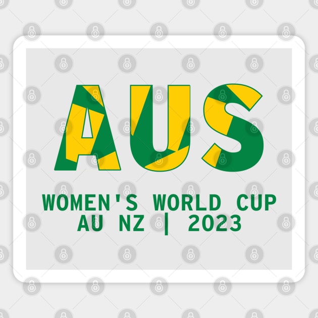 Australia Soccer Matildas World Cup 2023 Magnet by Designedby-E